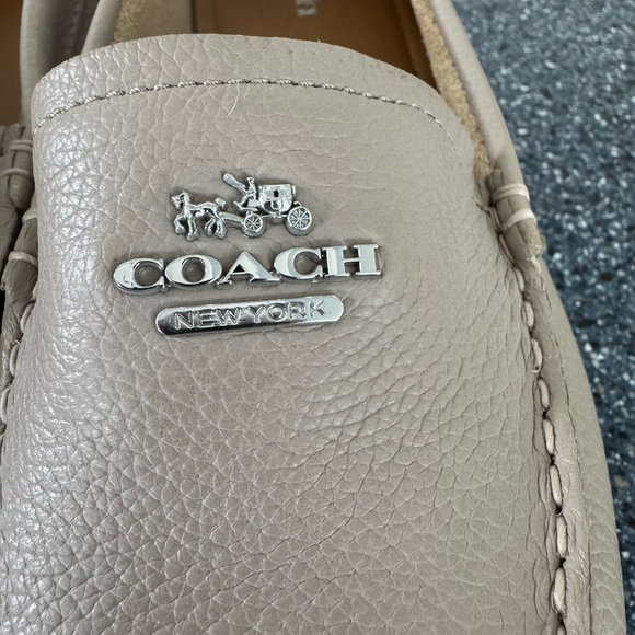 NWOT, Coach Marley Textured Leather Driving Loafers NEVER WORN - Picture 3 of 8